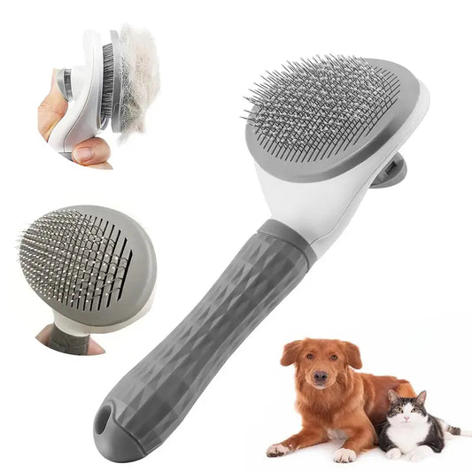 Pet Slicker Brush – Gentle & Effective Hair Removal for Dogs & Cats