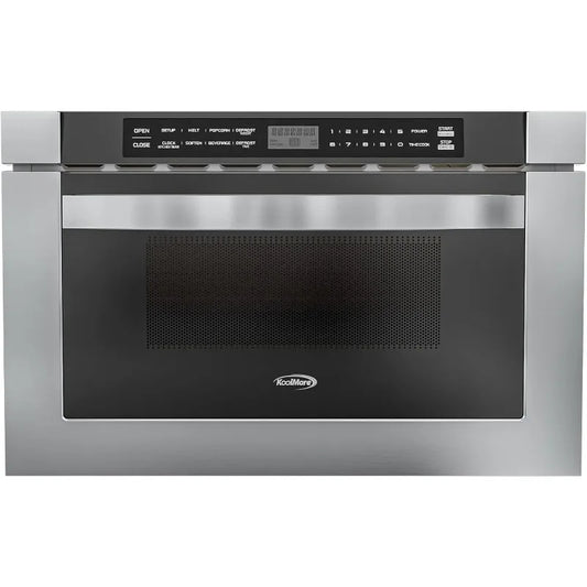 KoolMore 24" Microwave Drawer – 1000W Stainless Steel