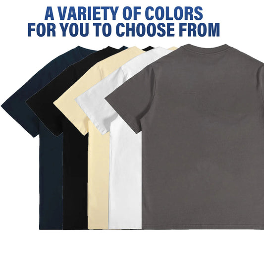 Custom 100% Cotton Short Sleeve Unisex Tee